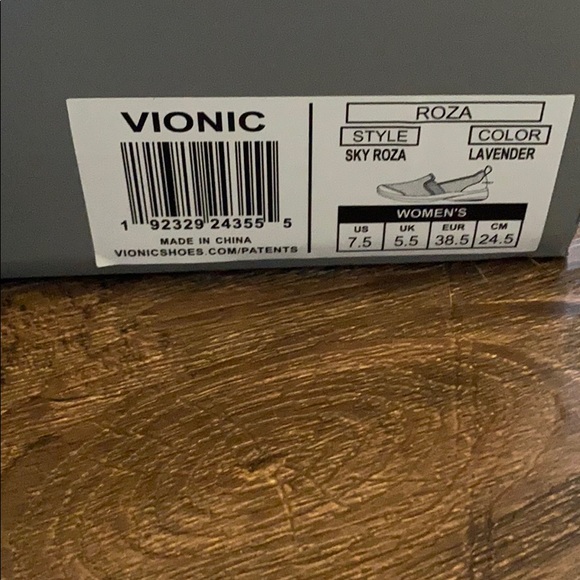 Vionic Shoes | Vionic Sky Roza In Lavender Size 75m New In Box | Poshmark